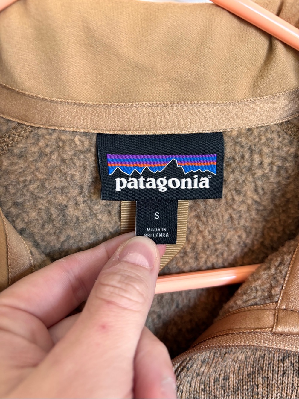 Patagonia Brown Full-Zip Fleece Jacket - Picture 4 of 5